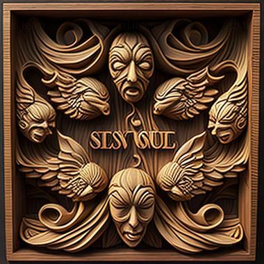 3D model Seven Souls Online game (STL)